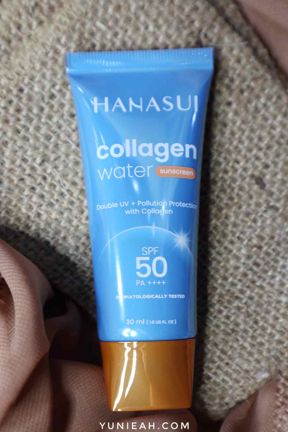 Hanasui Collagen Water Sunscreen Review