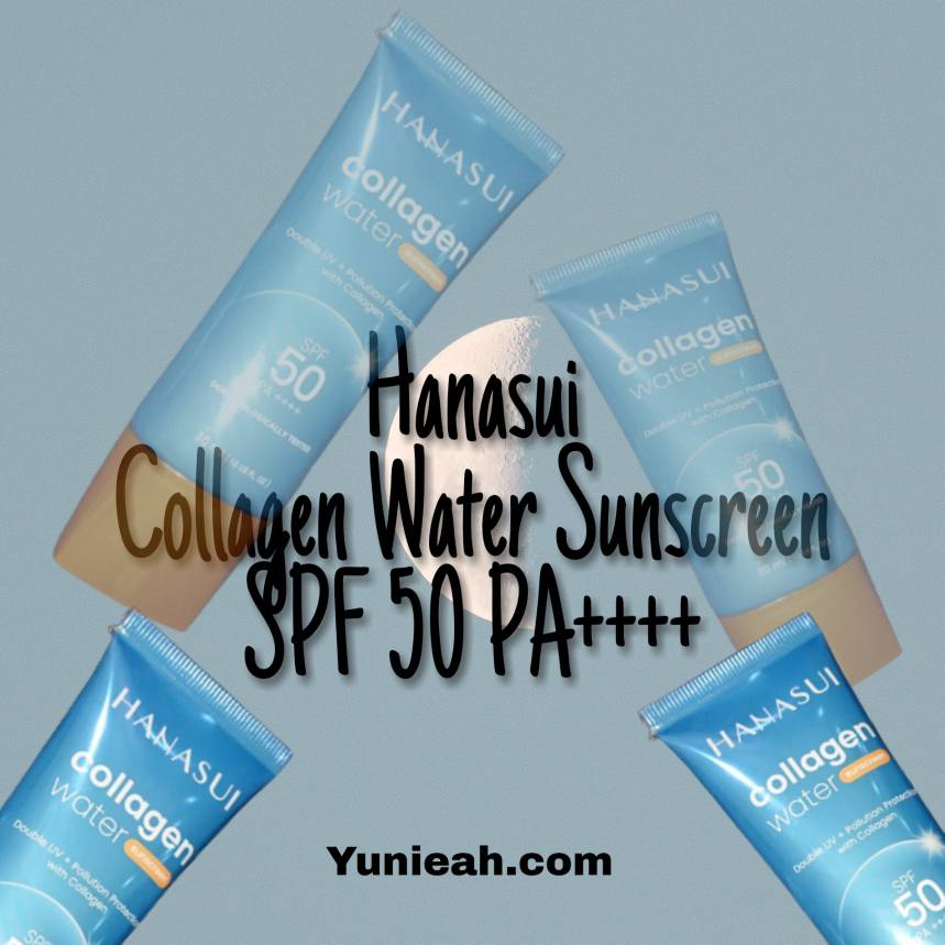 Hanasui Collagen Water Sunscreen Review