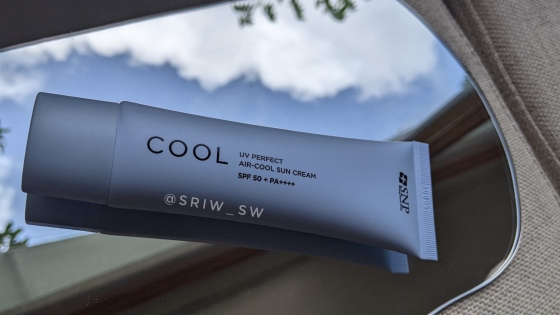 SNP UV Perfect Air Cool Sun Cream packaging