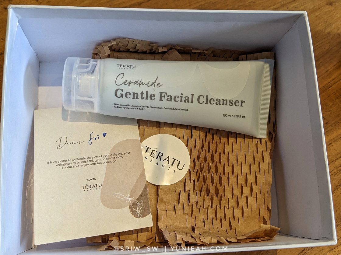 Teratu Ceramide Gentle Facial Cleanser review